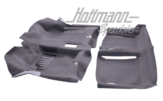 Carpet kit, Golf 1 Convertible, grey | CK5504 Grey | 180-3012-18