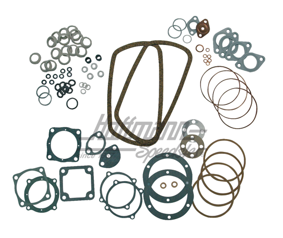 Engine gasket set, standard, 1200 ccm, GERMANY | 111 198 005 AOE | 010-1010-04