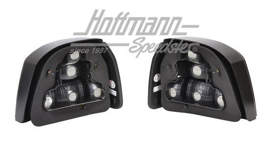 Tail lights, Golf 3, black/clear                                                                    