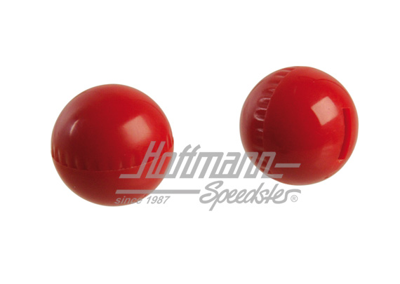 Heater lever knobs, red | 131 711 741 A | 020-2015-05