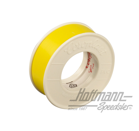 Insulating tape, 10 meters, yellow                                                                  