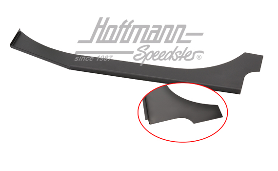 Cover panel, engine compartment, 71-79, left | 211 801 557 GP | 096-0490-11