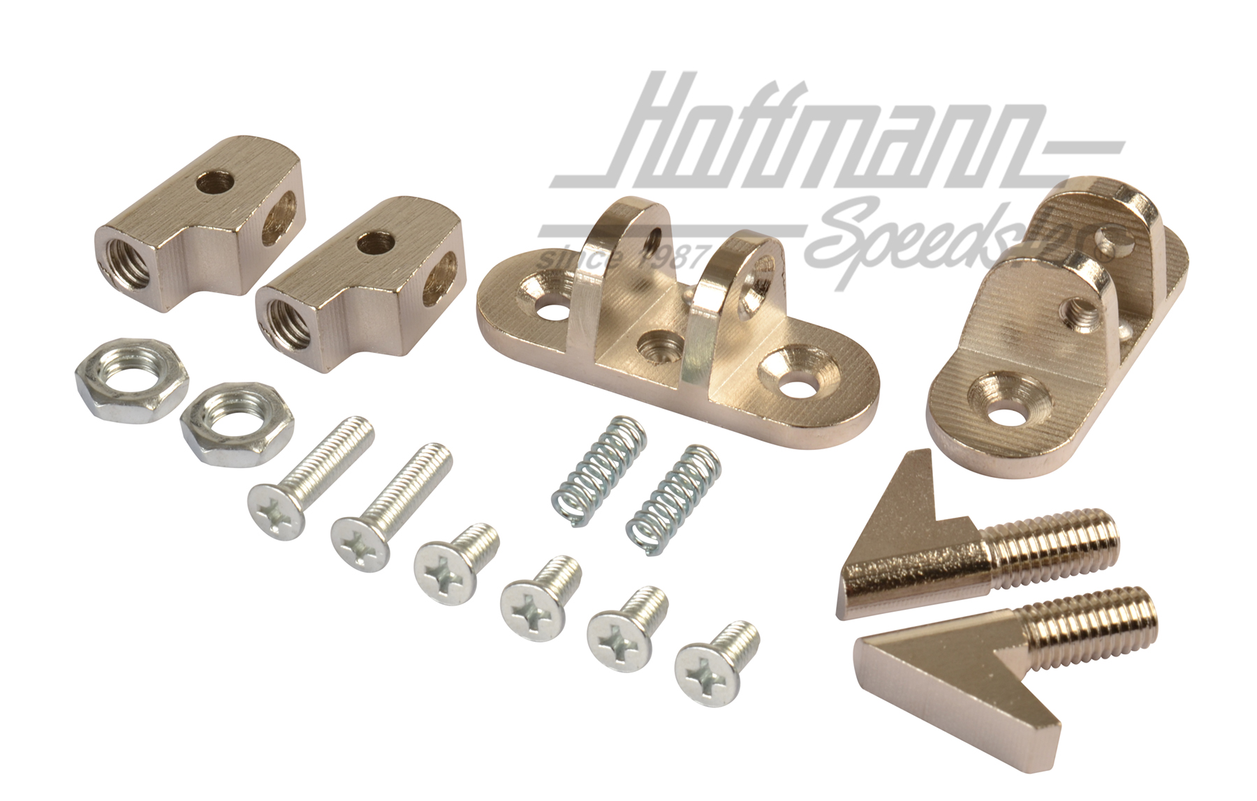 Convertible-top-catch set, front, 8.59-7.64 | 151 871 381 A | 020-4699-50