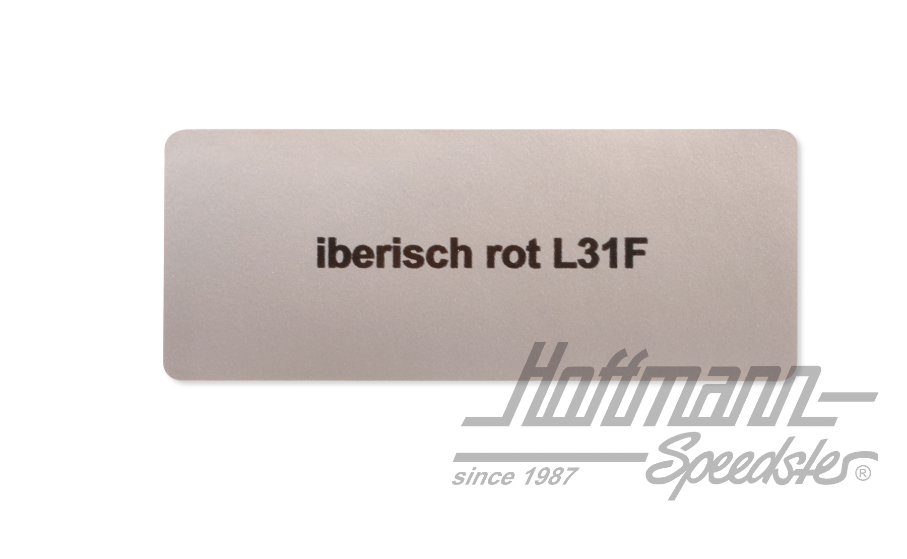 Sticker, colour number L31F, Iberian red | L31F | 021-0180-09