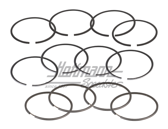 Piston rings, 1.6-1.8, 81mm, 4 pistons | 026 198 151 B | 110-1484-10