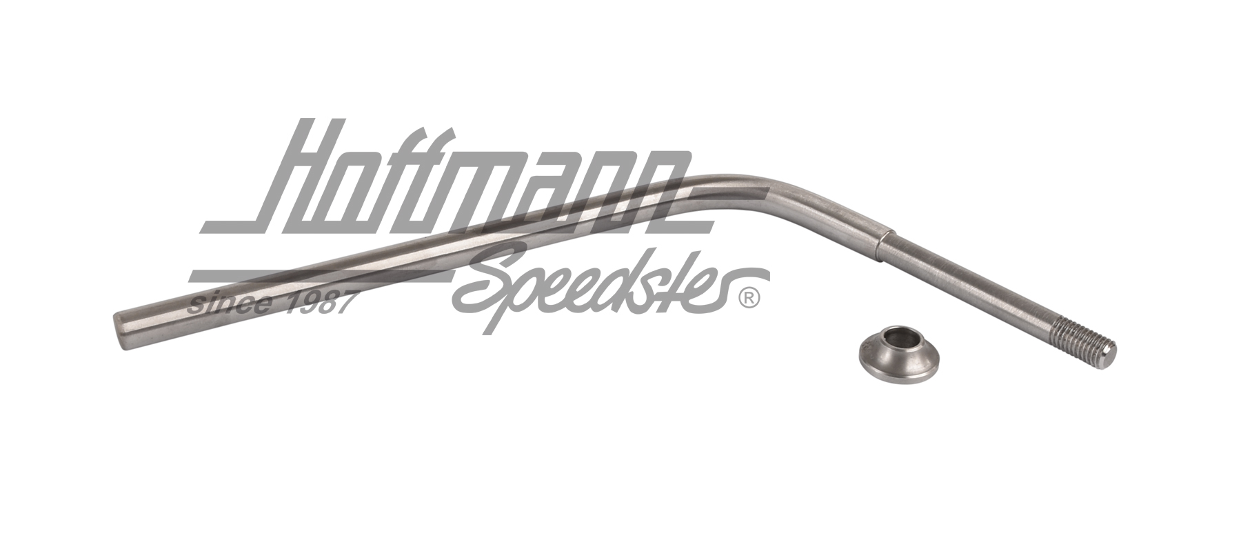 Mirror arm, door hinge, 8mm, stainless steel, left                                                  