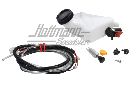 Washer tank, electric pump 6V, Bus T1 | 211 989 080 | 086-1531