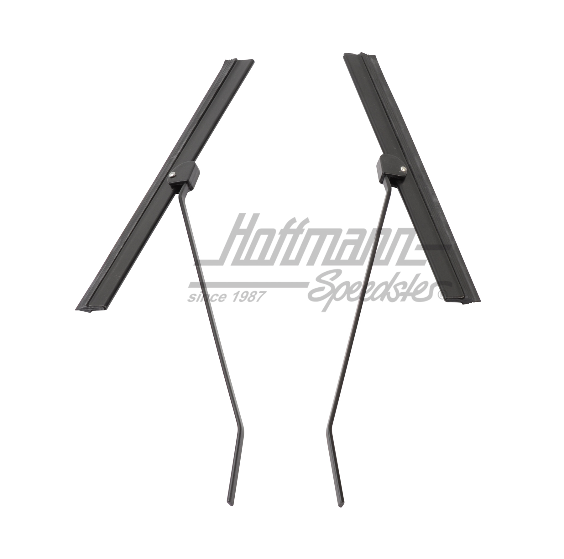 Wiper arms, with blade 185 mm, black | 111 955 421 AB | 020-4763-05