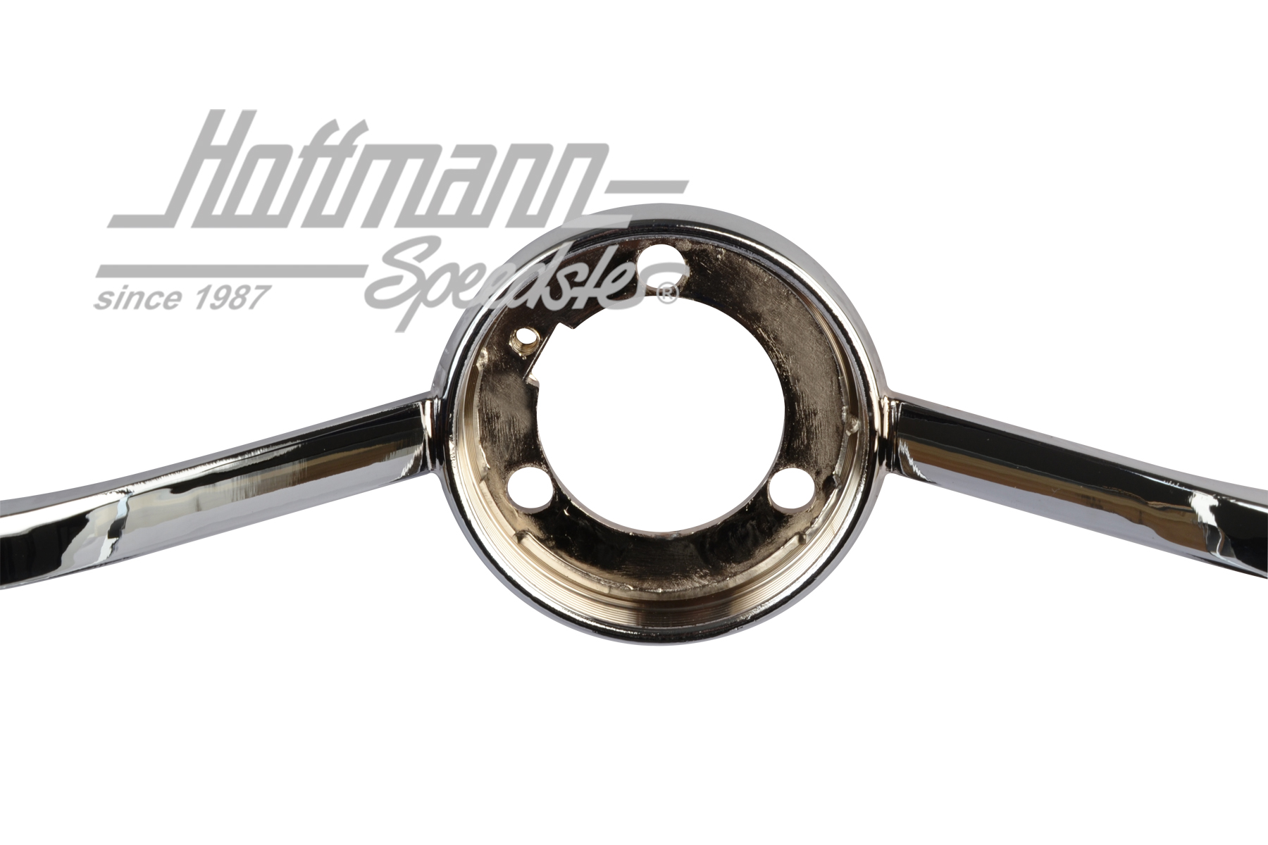 Horn ring, chromed (big), 8.59-7.71                                                                 