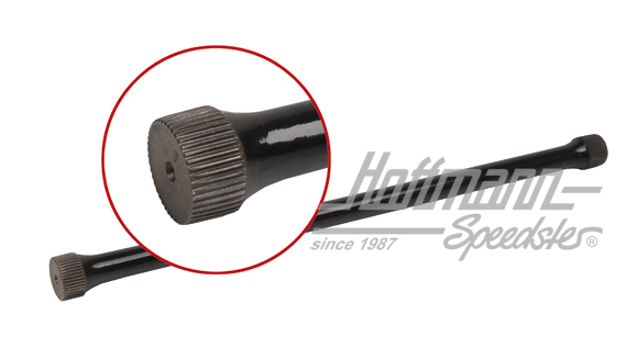 Torsion bar, swing axle, 23x553mm, left | 111 511 115 | 020-0672-01