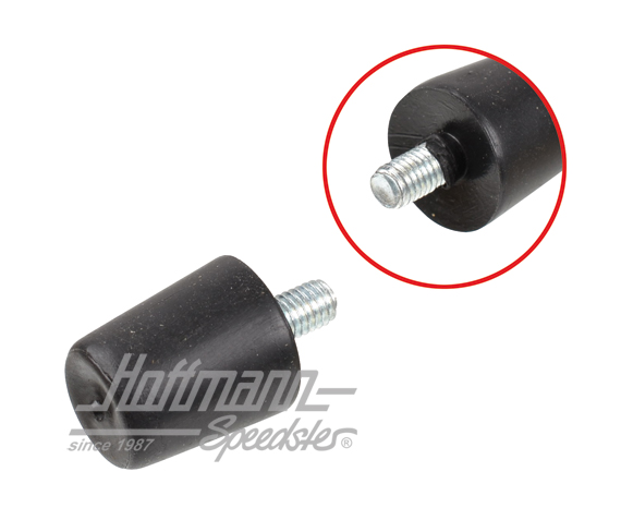 Rubber bump, hinged door, Bus T1, -.61 | 211 841 691 A | 089-5310-07