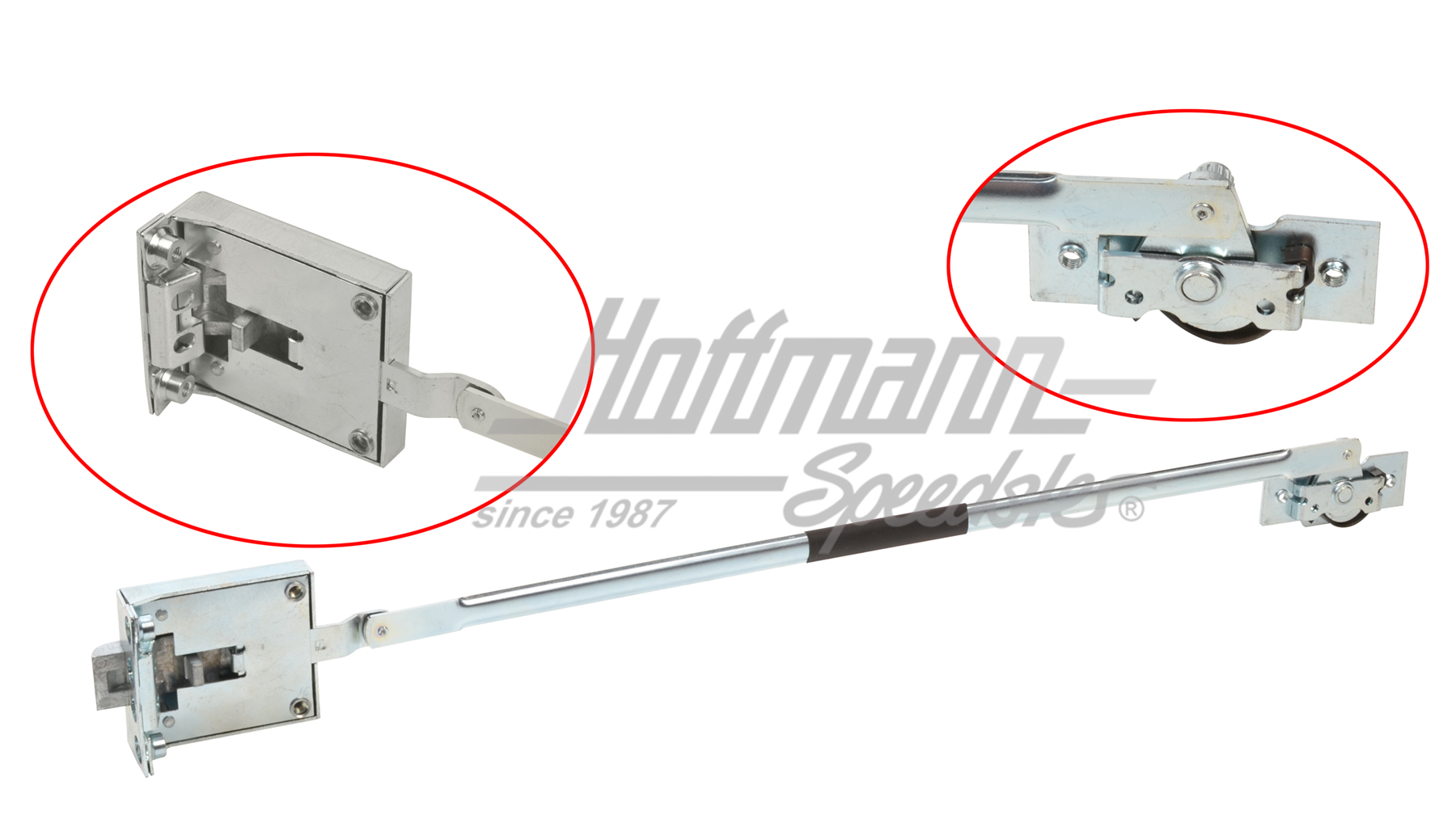 Door lock set, Bus T1, 12.60-12.63, left                                                            