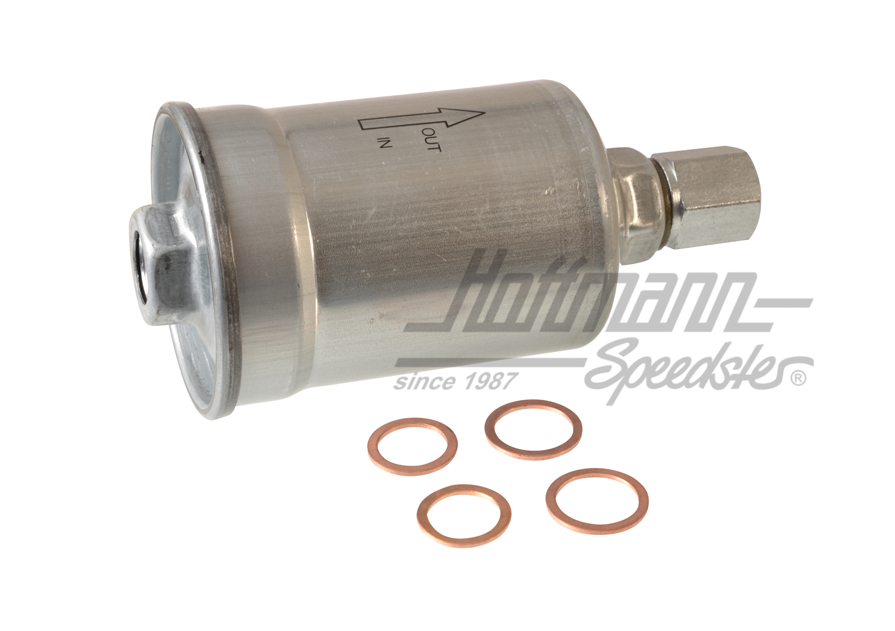 Fuel filter, injection engine USA, metal | 133 133 511 Metall | 020-0821-10