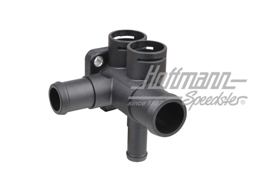 Water flange, Golf 2 GTI,  88-92 | 037 121 133 C | 201-1530-14