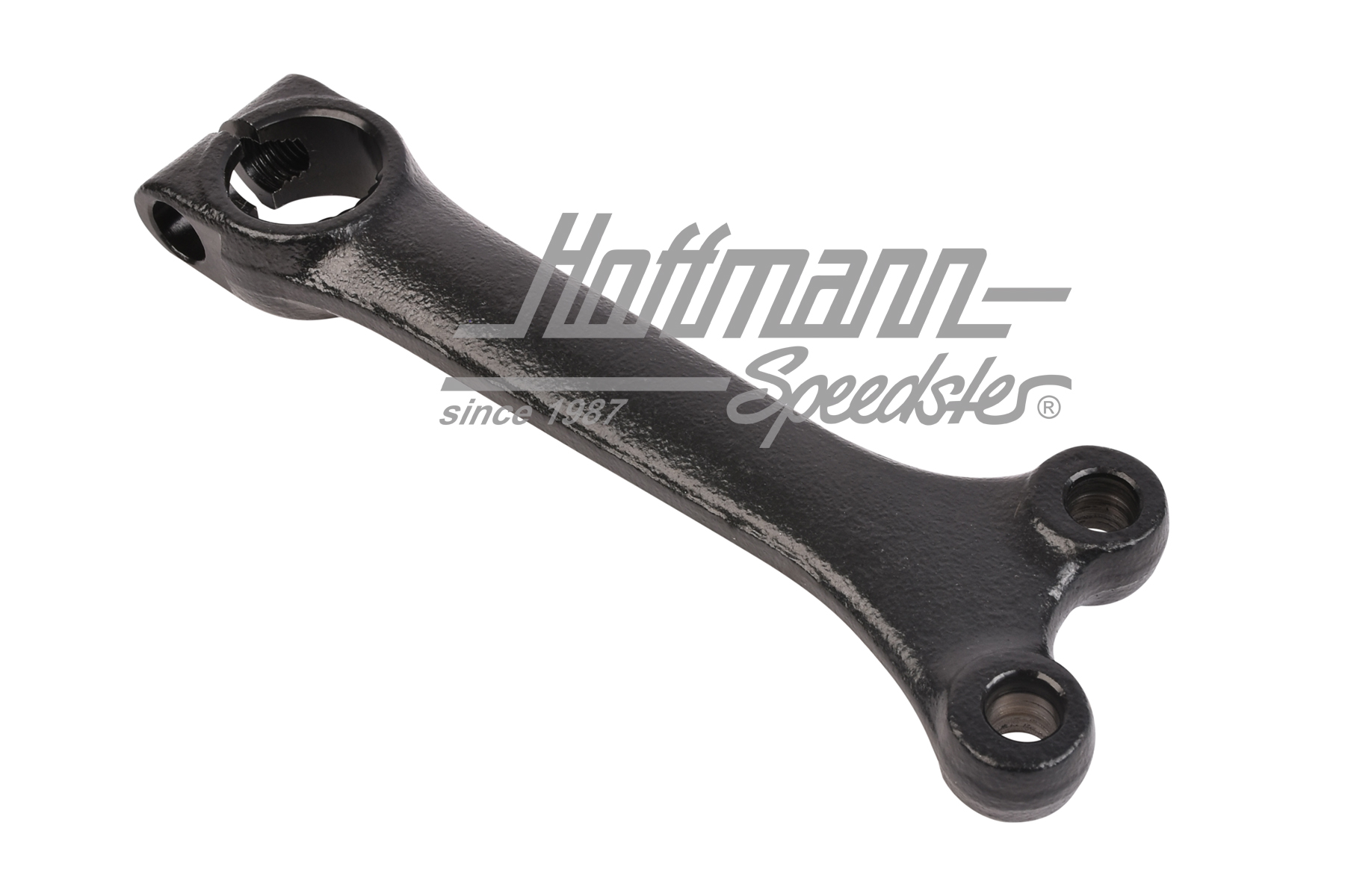 Steering lever, 12.47-7.65, without stop, black                                                     