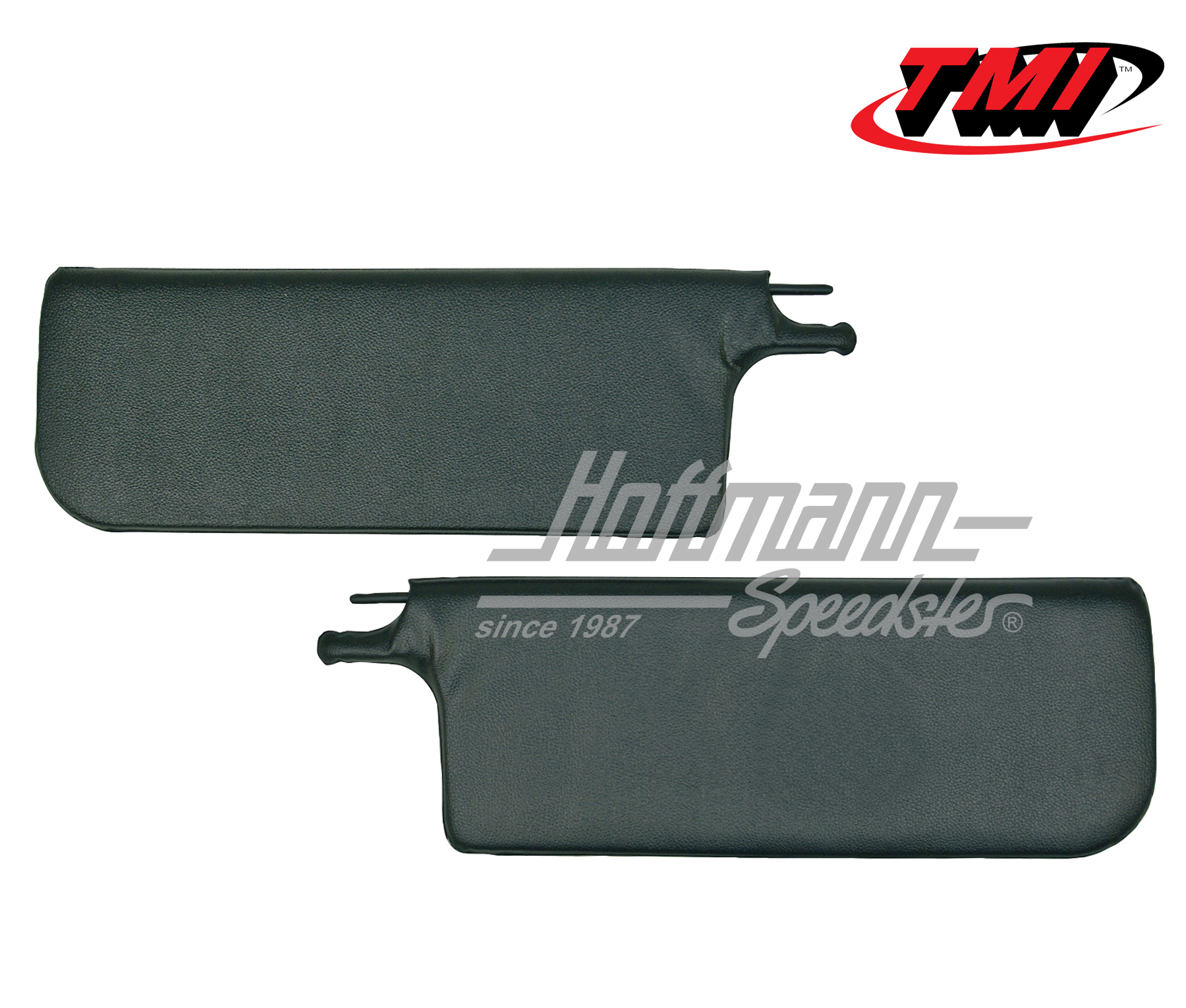 Sun visors, black, Convertible, 8.64-7.72 | 21-2025 | 055-7357