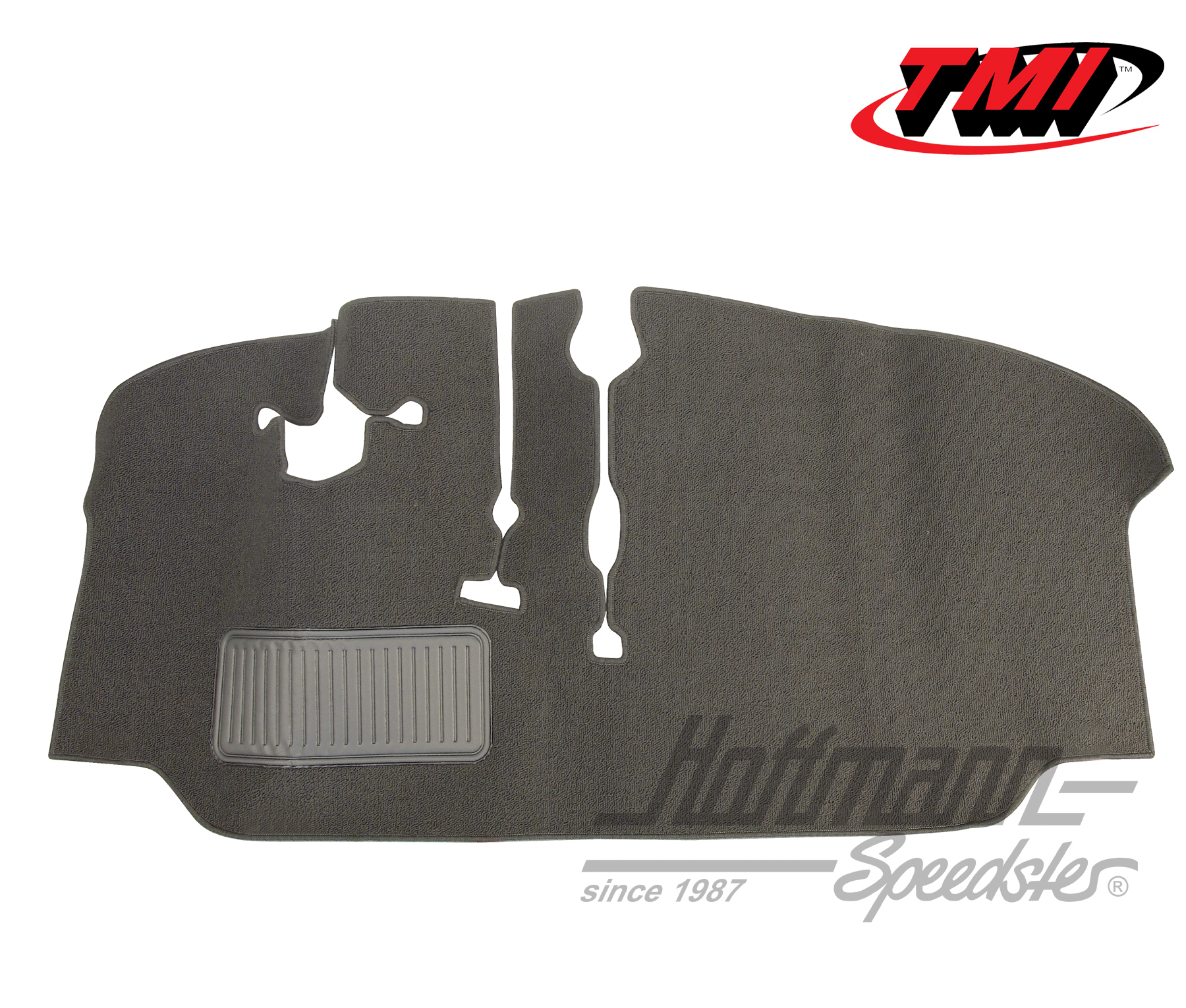 Carpet, footwell, Bus T2, 8.72-, grey | 34-F2103-407 | 098-0009