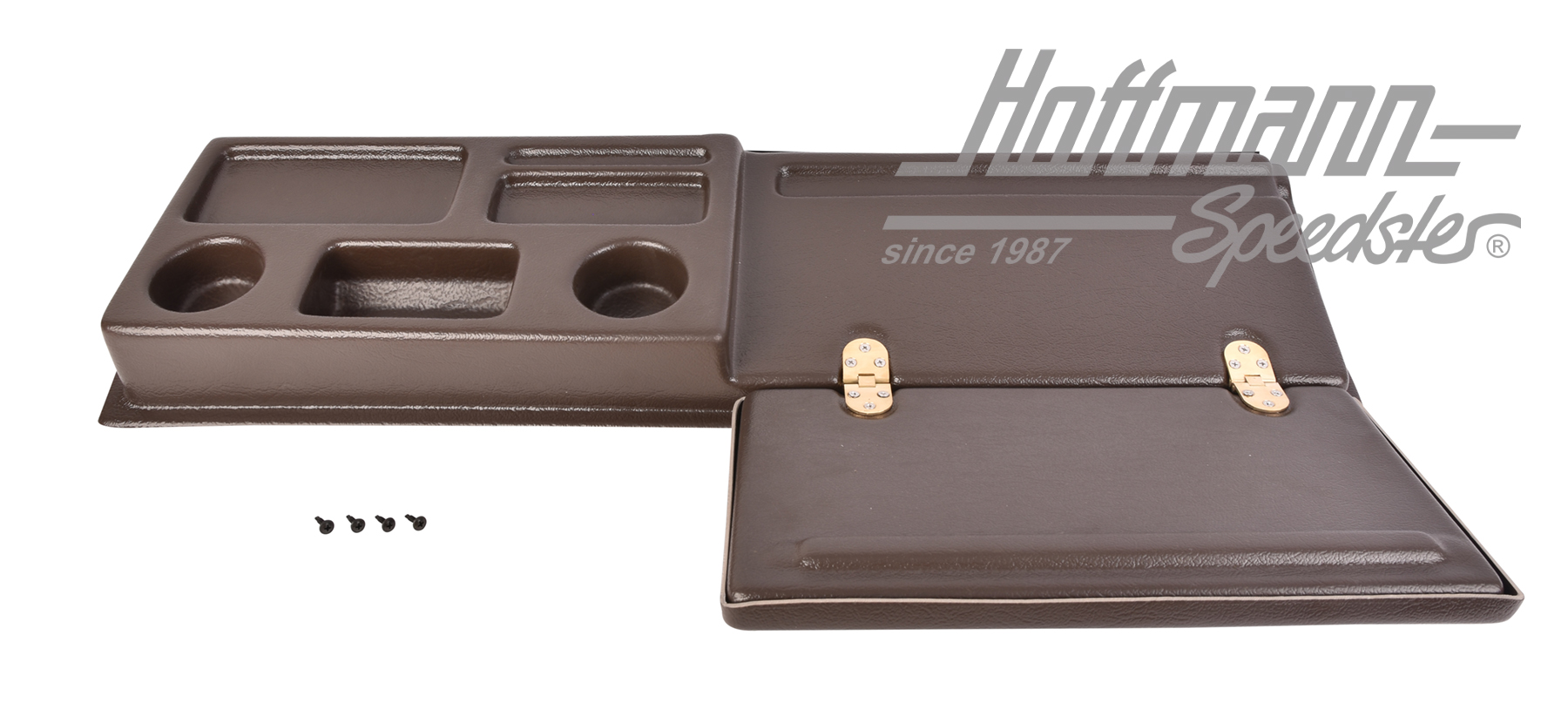 Tray, big, dashboard, with table, brown |  | 385-0200-30
