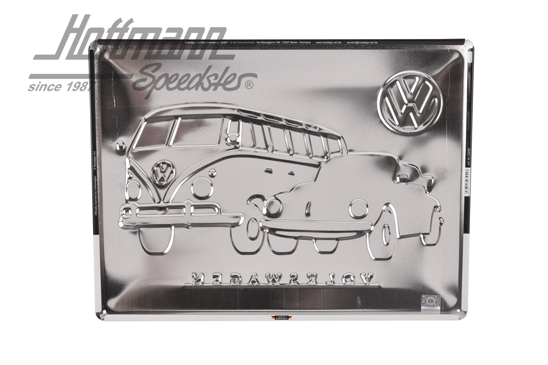 Metal sign, 300x400mm, VW MEET THE ....                                                             