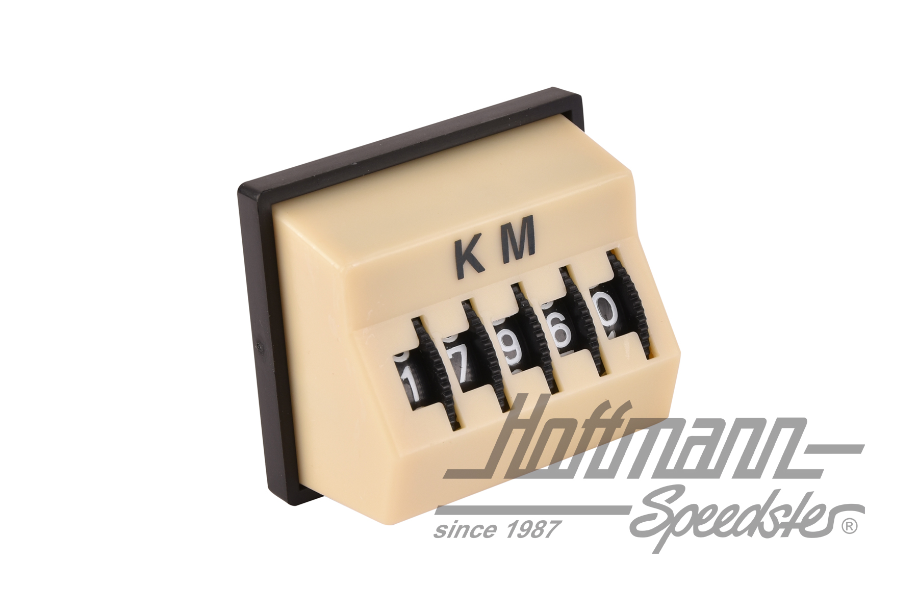 Trip odometer, "KM", ivory colour | --- --- --- | 021-0298-12