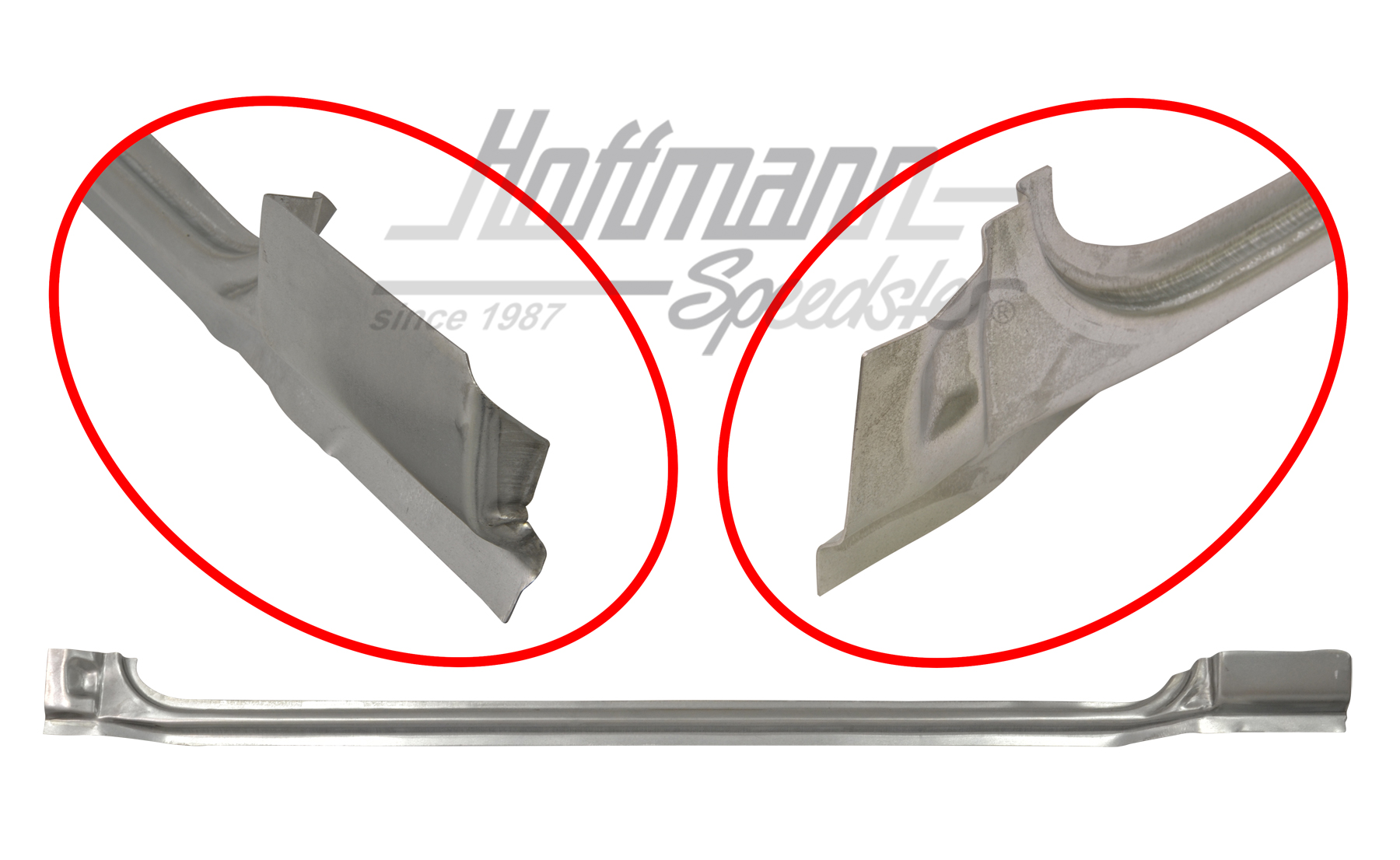 Rocker panel, sliding door, right | 701 809 834 AR | 408-8100-02