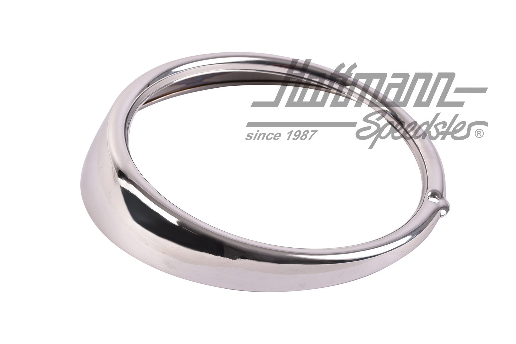 Headlight rim, brass/chromed                                                                        