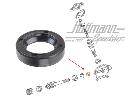 Shaft seal ring, steering spindle, 1302/1303 | 113 415 277 | 020-4295-30