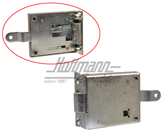 Door lock, Bus T1, 61-63, right | 211 837 016 C | 089-5047-22