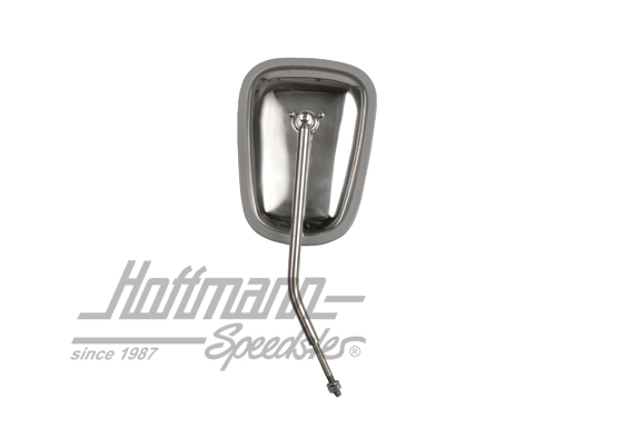 Door hinge rear-view mirror, chromed, Top-Quality                                                   