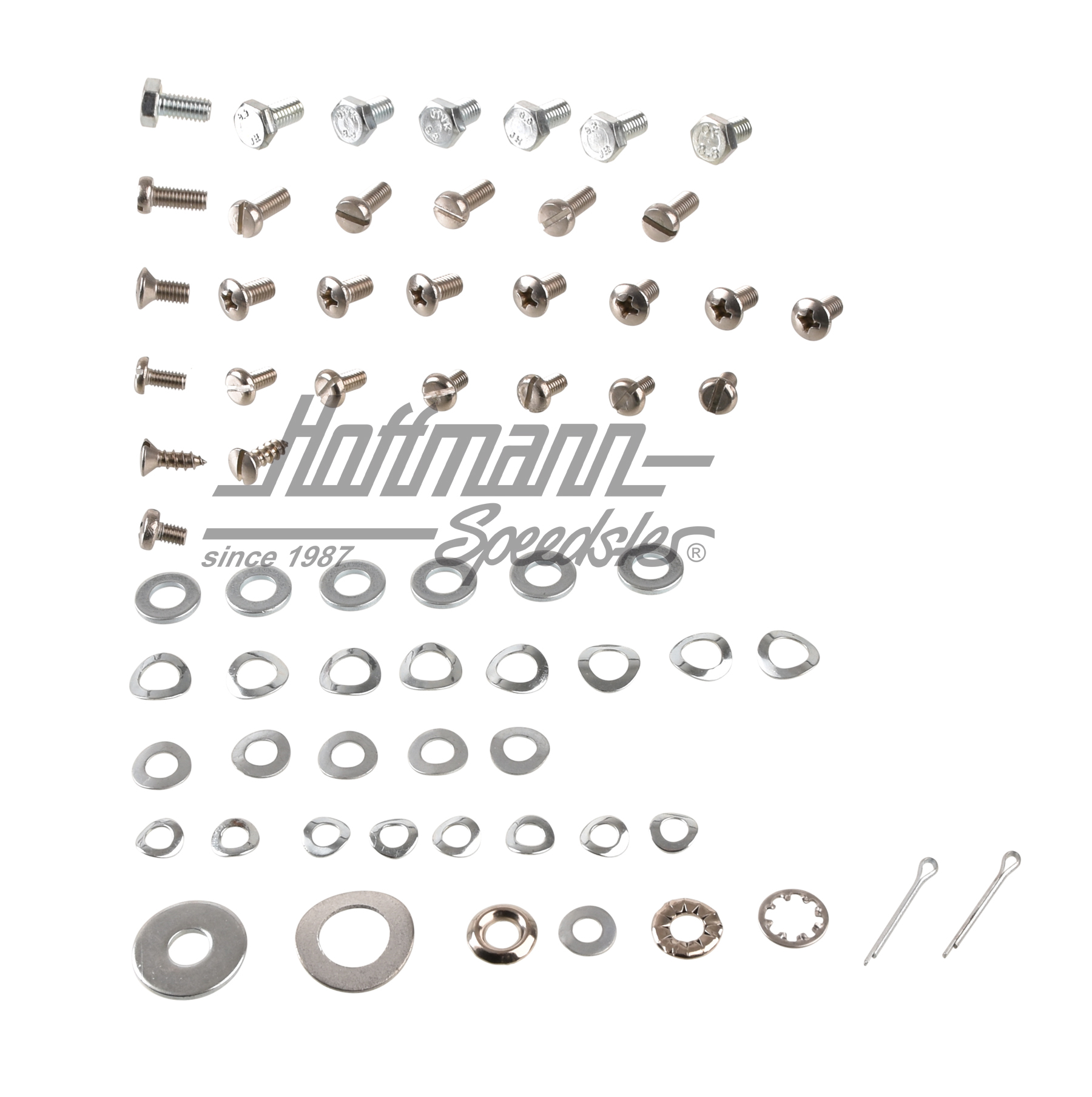 Screw set, folding roof, Beetle, 8.55-7.63 | 115 875 000 A | 055-7185-63