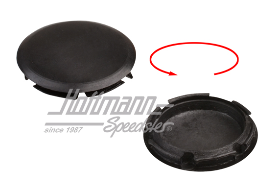 Seal plug, black, 25mm | 211 831 449 | 020-5263-05