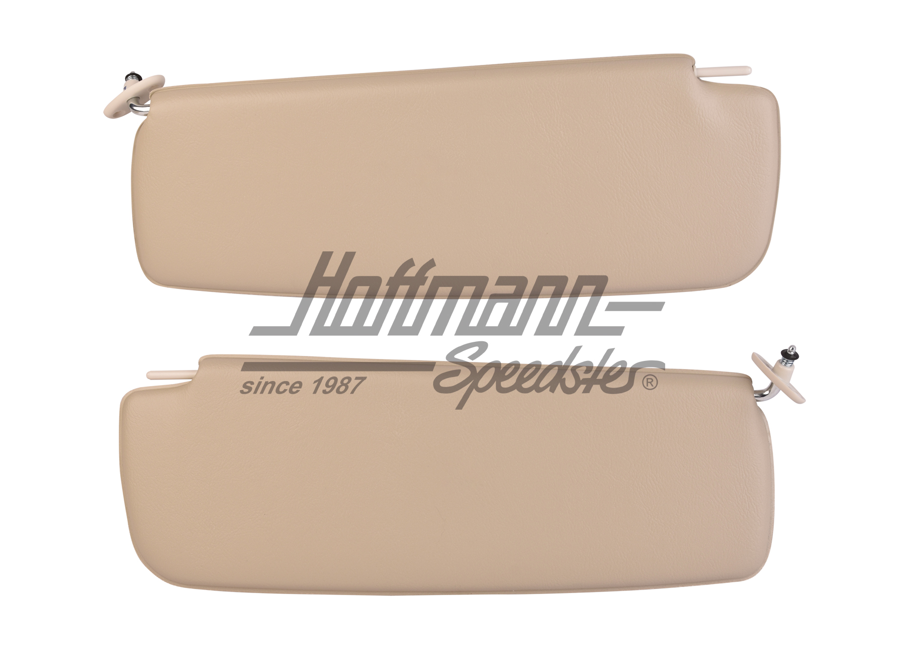 Sun visors, without mirror, off-white | 21-3014-15 | 069-9770-15