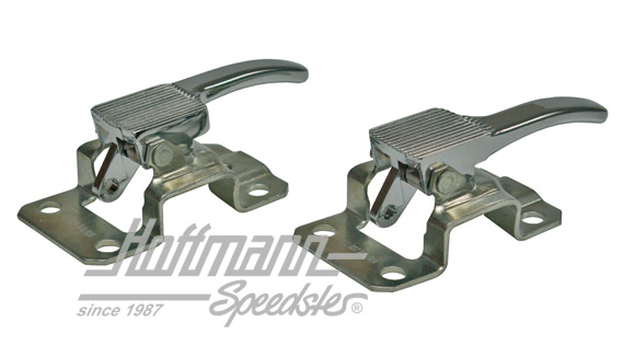 Door opener, inner, left and right, chromed | 113 837 019 B + ...020 B | 020-2335
