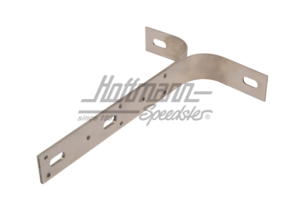 Bumper bracket, stainless steel, polished, front, left/right                                        