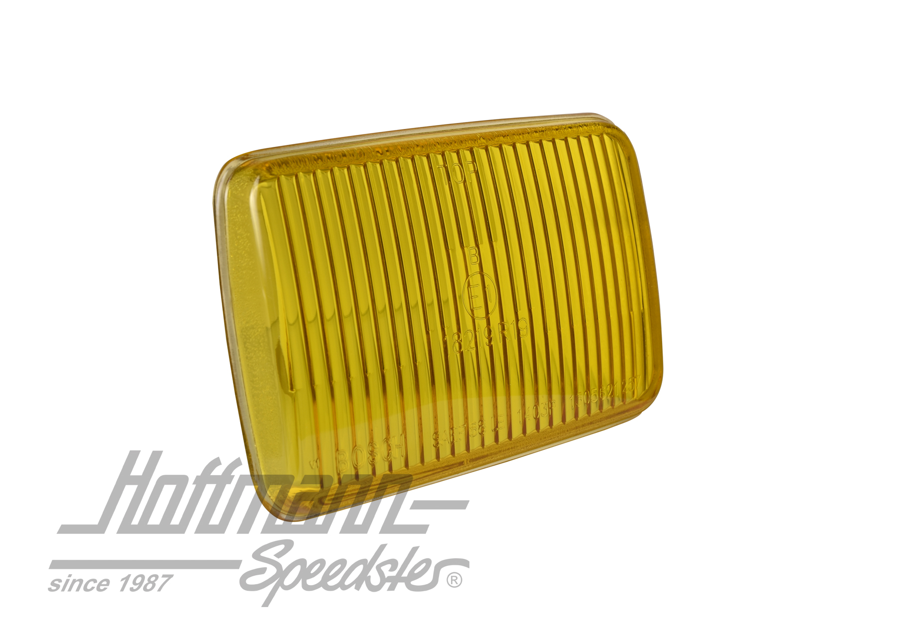 Lens, fog lamp, 964, yellow, left                                                                   
