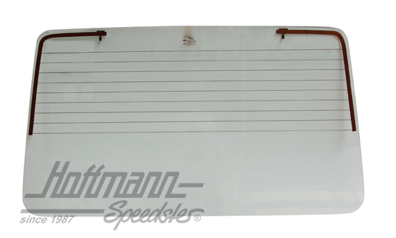 Rear window, Golf 1, .74-, clear, heatable | 171 845 501 A | 180-8140