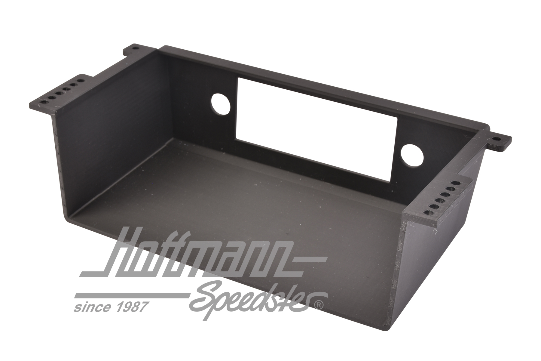 Radio console, under dashboard                                                                      