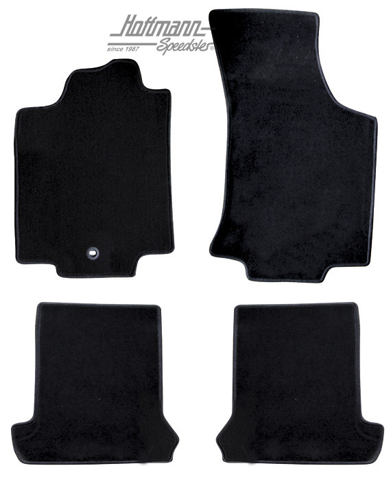 Floors mats, black, 4-pieces, Golf 3 |  | 200-6010