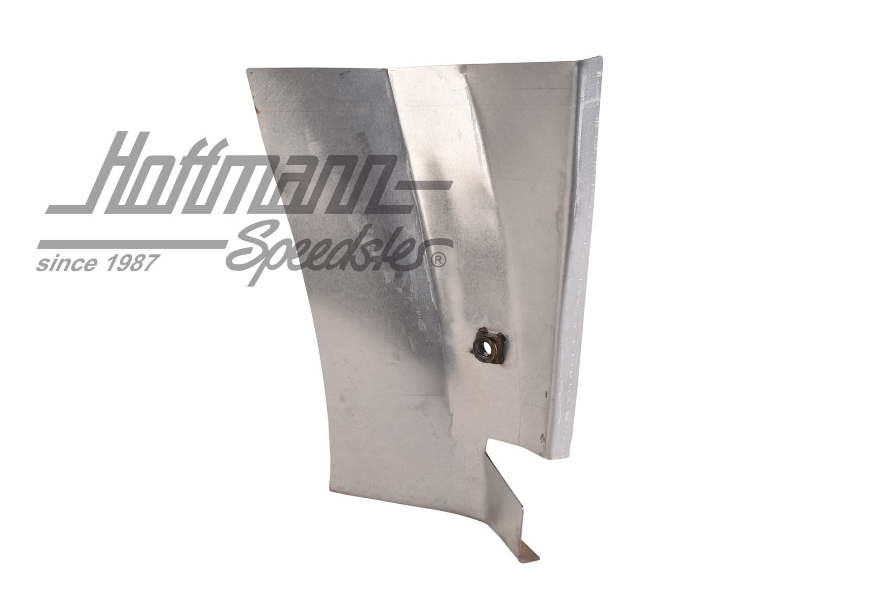 Triangle part with screw edge, front, right                                                         