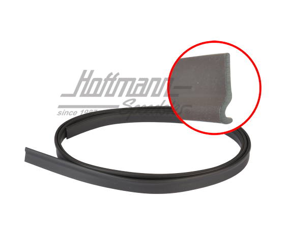 Seal, trim, Targa roof | 901 565 557 40 | 515-0130