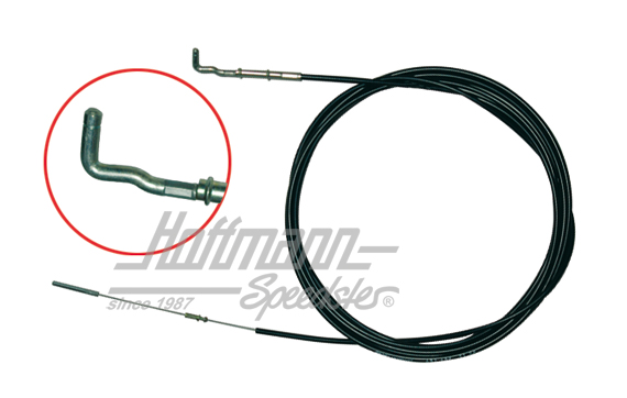 Heater cable, 4115 mm, Bus T2, 72-79, left | 211 711 629 M | 090-1290-01