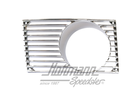 Grille, fog light, chromed, left                                                                    