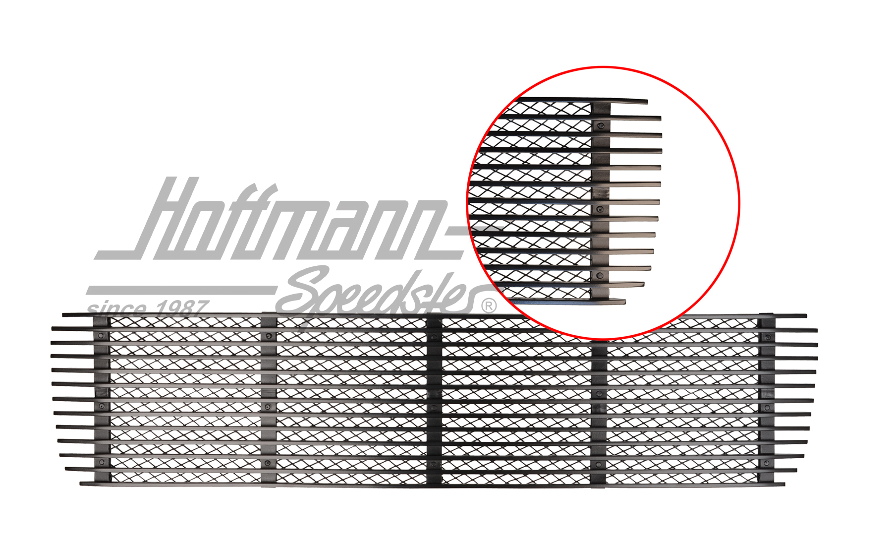 Engine-hood grille, 911, black, 72-73                                                               