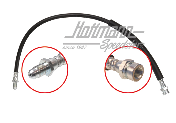 Connecting hose, slave cylinder | 251 721 477 J | 330-6525-10