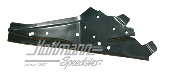 Bumper bracket support, without reinforcement, 8.67-, rear, left | 111 809 635 E | 050-1361