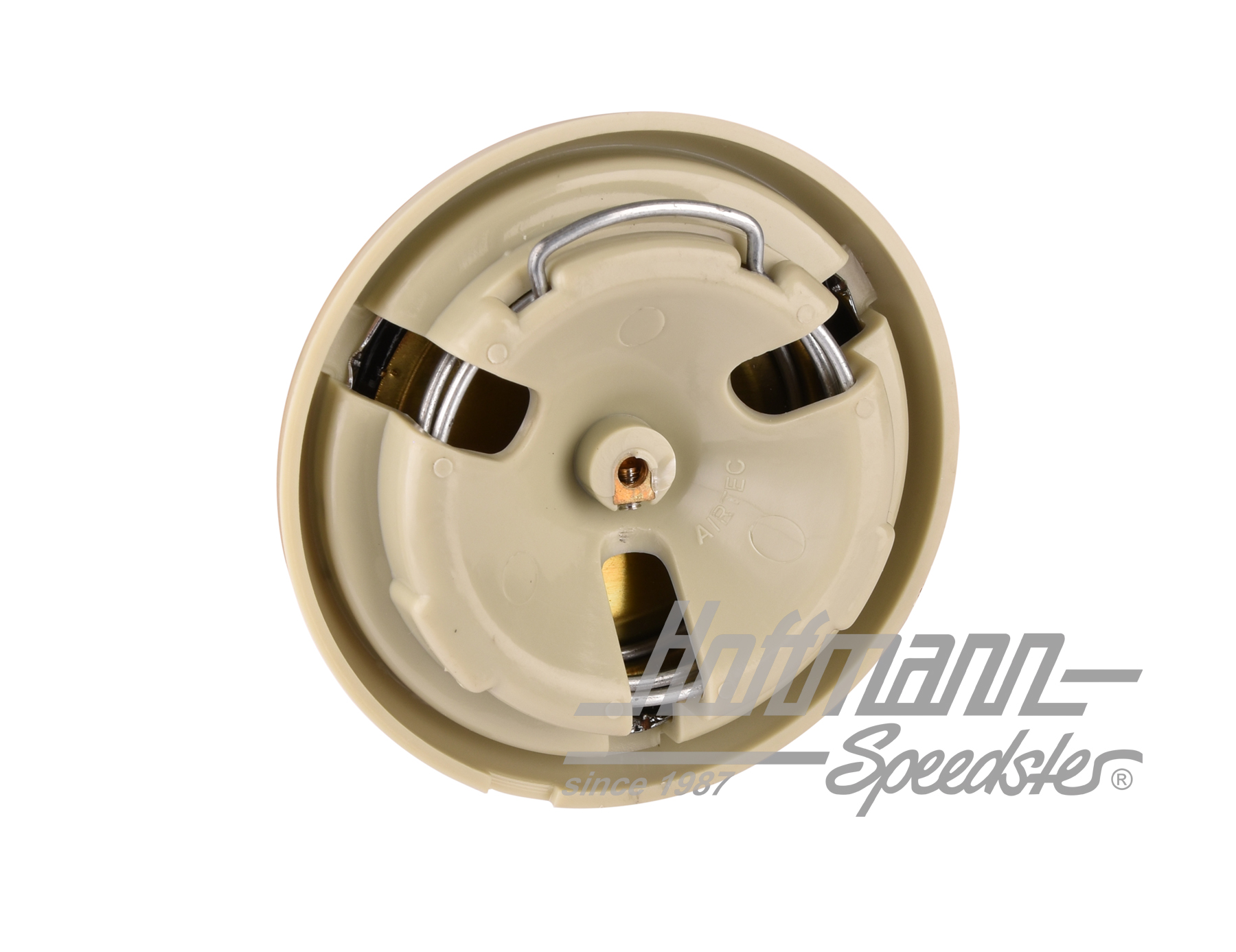 Horn button, grey/black/silver, 55-67                                                               