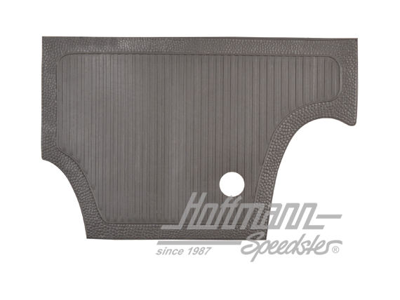 Rubber mat, splash wall, 8.65-, grey | 113 863 107 AGY | 020-5455-04