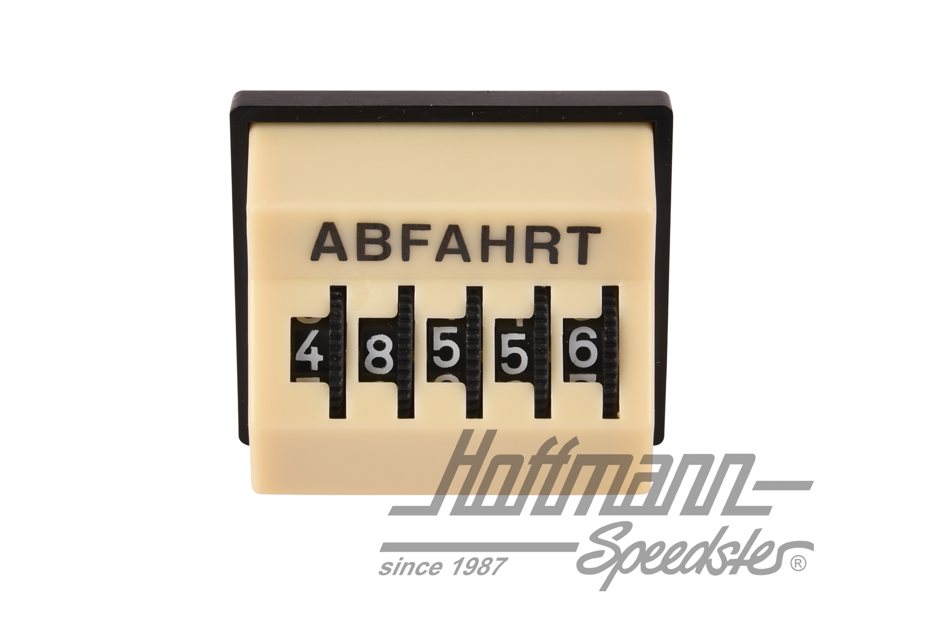 Trip odometer, "Departure", ivory colour                                                            