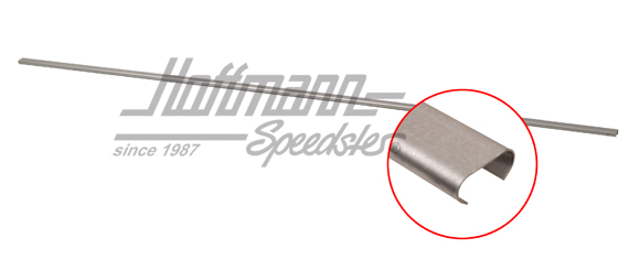 Profile rail, engine compartment seal, 911                                                          