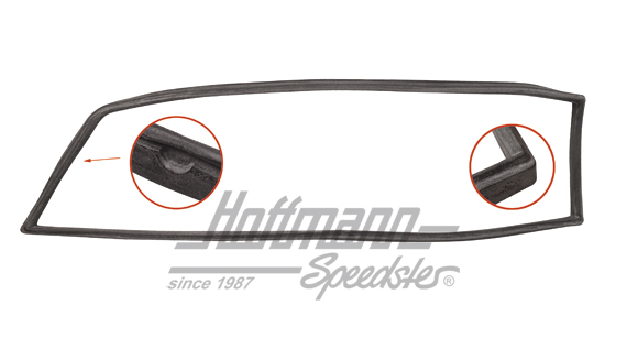 Seal, taillight, 911, 69-89, left                                                                   